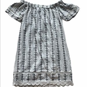 Off the shoulder dress